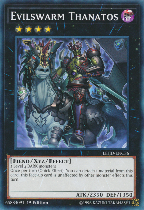 Evilswarm Thanatos [LEHD-ENC36] Common | Jomio and Rueliete's Cards and Comics