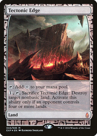 Tectonic Edge [Zendikar Expeditions] | Jomio and Rueliete's Cards and Comics