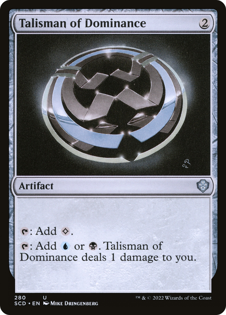 Talisman of Dominance [Starter Commander Decks] | Jomio and Rueliete's Cards and Comics