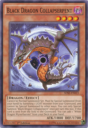 Black Dragon Collapserpent [SDSE-EN023] Common | Jomio and Rueliete's Cards and Comics
