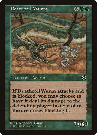 Deathcoil Wurm [Portal Second Age] | Jomio and Rueliete's Cards and Comics