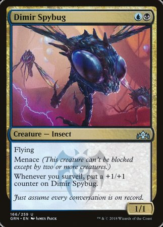 Dimir Spybug [Guilds of Ravnica] | Jomio and Rueliete's Cards and Comics