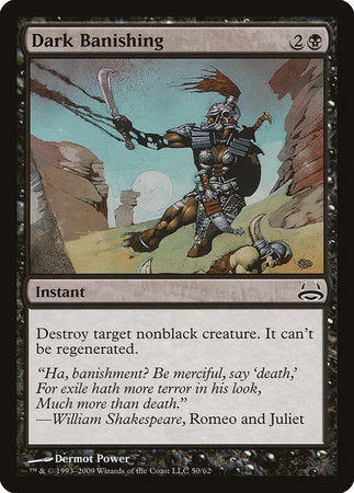Dark Banishing [Duel Decks: Divine vs. Demonic] | Jomio and Rueliete's Cards and Comics