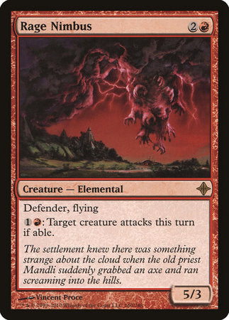 Rage Nimbus [Rise of the Eldrazi] | Jomio and Rueliete's Cards and Comics