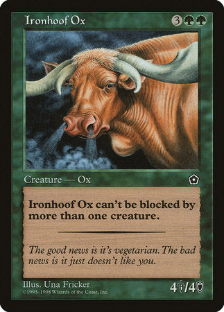 Ironhoof Ox [Portal Second Age] | Jomio and Rueliete's Cards and Comics