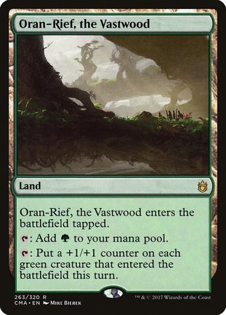 Oran-Rief, the Vastwood [Commander Anthology] | Jomio and Rueliete's Cards and Comics