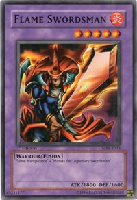 Flame Swordsman [MRL-E111] Common | Jomio and Rueliete's Cards and Comics