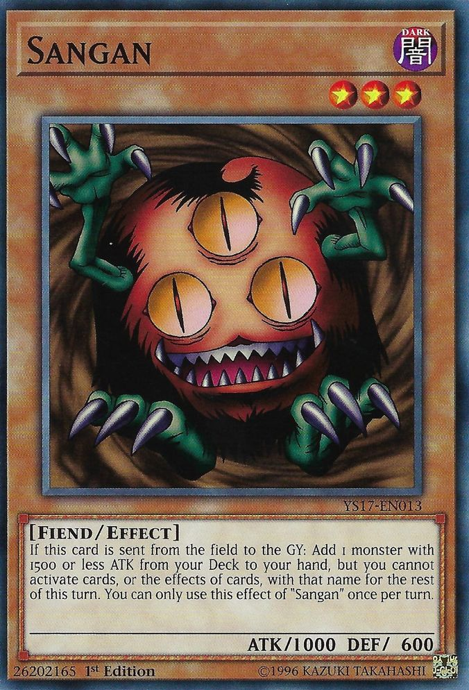 Sangan [YS17-EN013] Common | Jomio and Rueliete's Cards and Comics