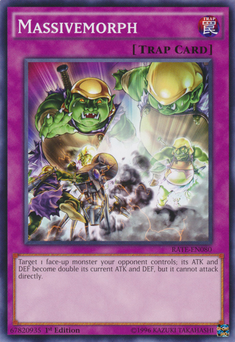 Massivemorph [RATE-EN080] Common | Jomio and Rueliete's Cards and Comics