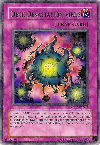 Deck Devastation Virus [CP05-EN009] Rare | Jomio and Rueliete's Cards and Comics
