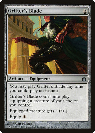 Grifter's Blade [Ravnica: City of Guilds] | Jomio and Rueliete's Cards and Comics