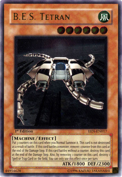 B.E.S. Tetran [EEN-EN017] Ultimate Rare | Jomio and Rueliete's Cards and Comics