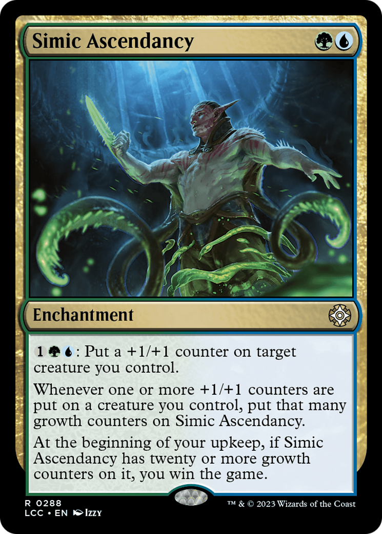 Simic Ascendancy [The Lost Caverns of Ixalan Commander] | Jomio and Rueliete's Cards and Comics