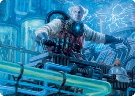 Ludevic, Necrogenius Art Card [Innistrad: Midnight Hunt Art Series] | Jomio and Rueliete's Cards and Comics
