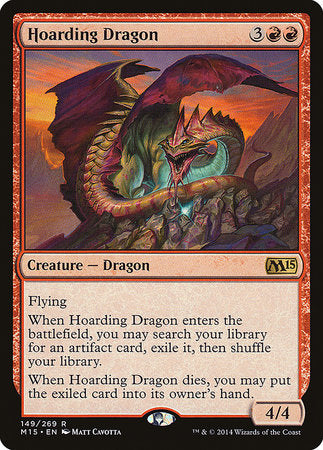 Hoarding Dragon [Magic 2015] | Jomio and Rueliete's Cards and Comics