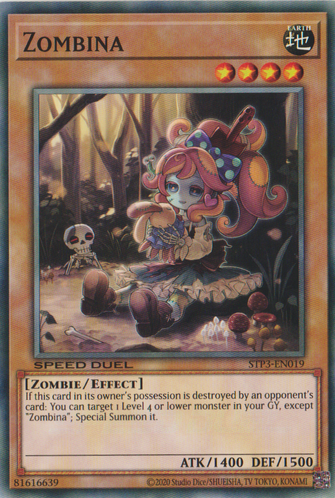 Zombina [STP3-EN019] Common | Jomio and Rueliete's Cards and Comics