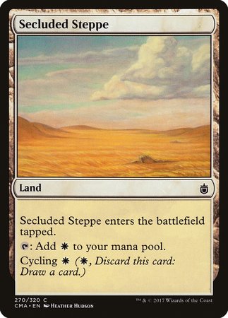 Secluded Steppe [Commander Anthology] | Jomio and Rueliete's Cards and Comics