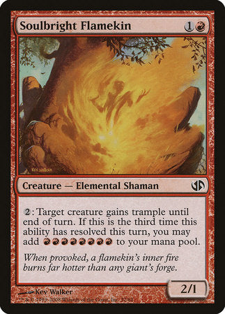 Soulbright Flamekin [Duel Decks: Jace vs. Chandra] | Jomio and Rueliete's Cards and Comics