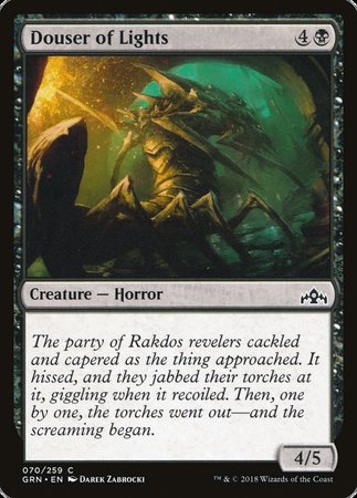 Douser of Lights [Guilds of Ravnica] | Jomio and Rueliete's Cards and Comics