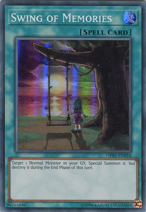 Swing of Memories [OP05-EN010] Super Rare | Jomio and Rueliete's Cards and Comics