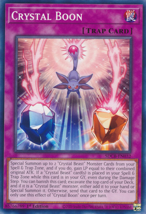 Crystal Boon [SDCB-EN032] Common | Jomio and Rueliete's Cards and Comics