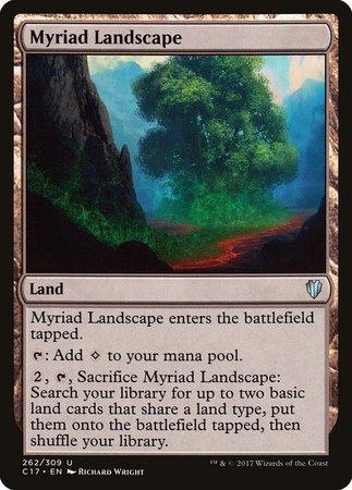 Myriad Landscape [Commander 2017] | Jomio and Rueliete's Cards and Comics