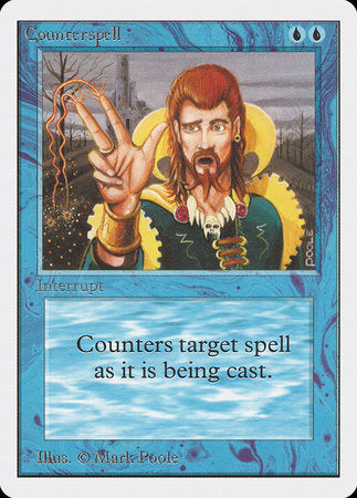 Counterspell [Unlimited Edition] | Jomio and Rueliete's Cards and Comics