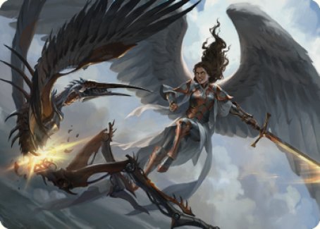 Destroy Evil Art Card [Dominaria United Art Series] | Jomio and Rueliete's Cards and Comics