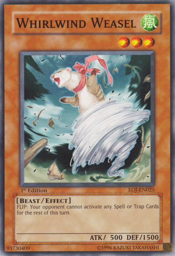 Whirlwind Weasel [EOJ-EN025] Common | Jomio and Rueliete's Cards and Comics