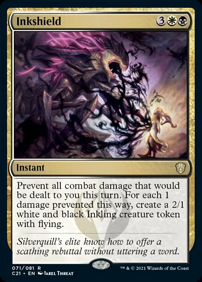 Inkshield [Commander 2021] | Jomio and Rueliete's Cards and Comics
