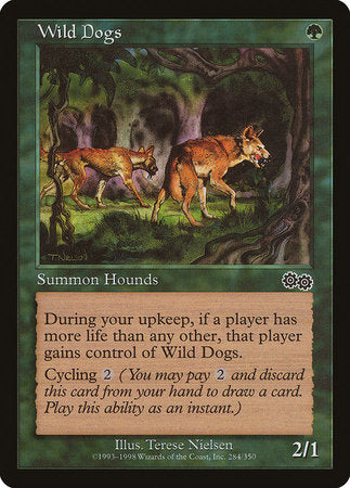 Wild Dogs [Urza's Saga] | Jomio and Rueliete's Cards and Comics