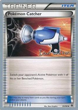 Pokemon Catcher (95/98) (American Gothic - Ian Whiton) [World Championships 2013] | Jomio and Rueliete's Cards and Comics