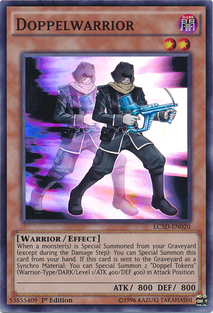 Doppelwarrior [LC5D-EN020] Super Rare | Jomio and Rueliete's Cards and Comics