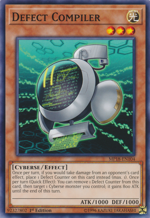 Defect Compiler [MP18-EN104] Common | Jomio and Rueliete's Cards and Comics
