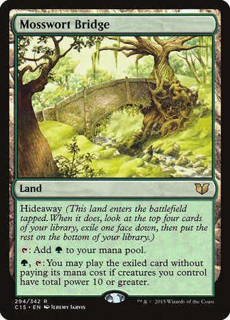 Mosswort Bridge [Commander 2015] | Jomio and Rueliete's Cards and Comics