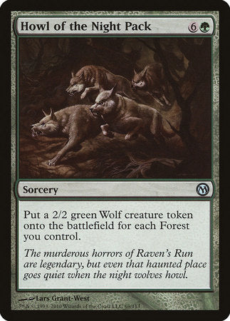 Howl of the Night Pack [Duels of the Planeswalkers] | Jomio and Rueliete's Cards and Comics