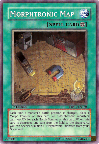 Morphtronic Map [CRMS-EN050] Common | Jomio and Rueliete's Cards and Comics