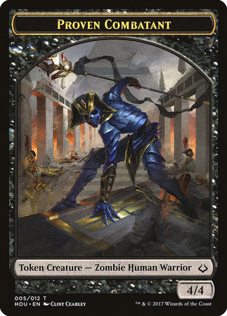 Proven Combatant Token [Hour of Devastation Tokens] | Jomio and Rueliete's Cards and Comics
