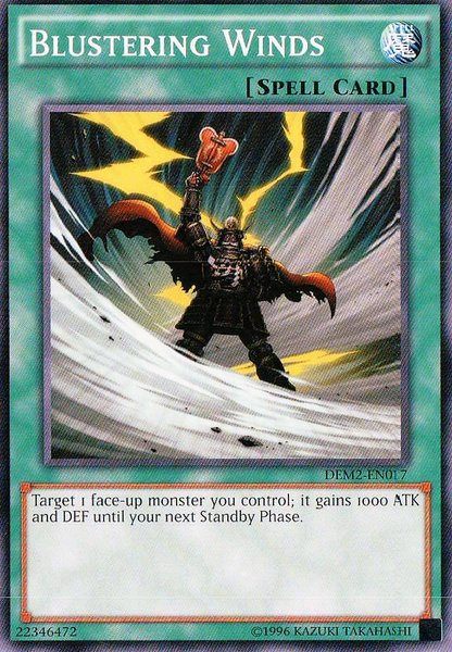 Blustering Winds [DEM2-EN017] Common | Jomio and Rueliete's Cards and Comics