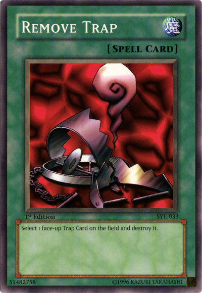 Remove Trap [SYE-033] Common | Jomio and Rueliete's Cards and Comics