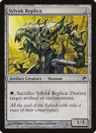 Sylvok Replica [Scars of Mirrodin] | Jomio and Rueliete's Cards and Comics