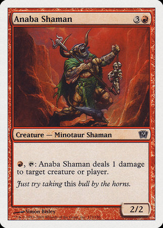 Anaba Shaman [Ninth Edition] | Jomio and Rueliete's Cards and Comics