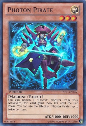 Photon Pirate [ZTIN-EN006] Super Rare | Jomio and Rueliete's Cards and Comics