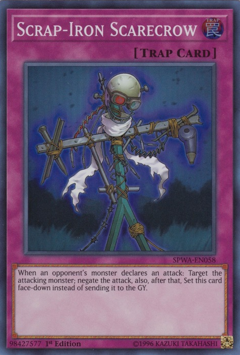Scrap-Iron Scarecrow [SPWA-EN058] Super Rare | Jomio and Rueliete's Cards and Comics