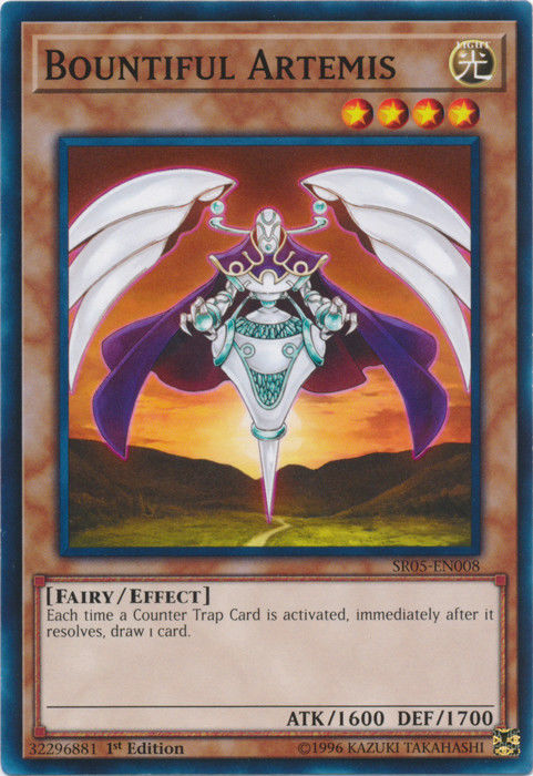 Bountiful Artemis [SR05-EN008] Common | Jomio and Rueliete's Cards and Comics