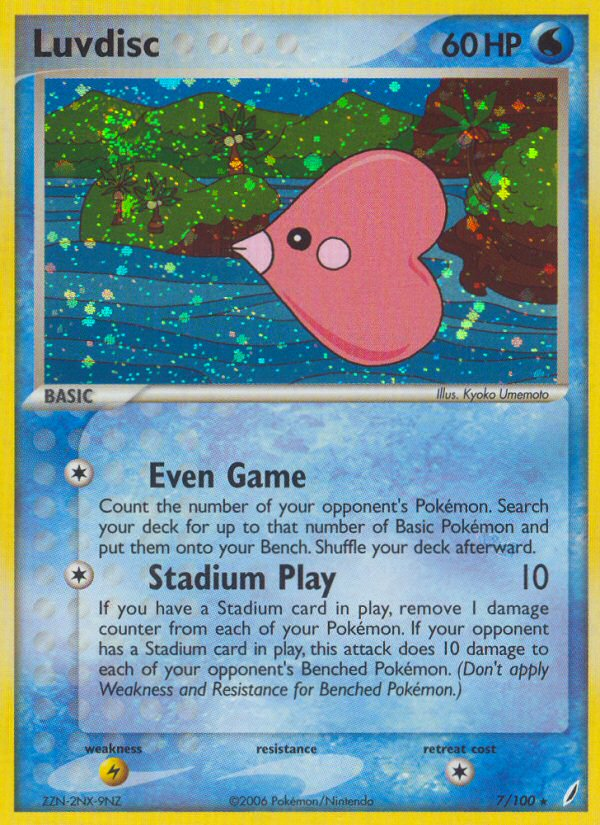 Luvdisc (7/100) [EX: Crystal Guardians] | Jomio and Rueliete's Cards and Comics
