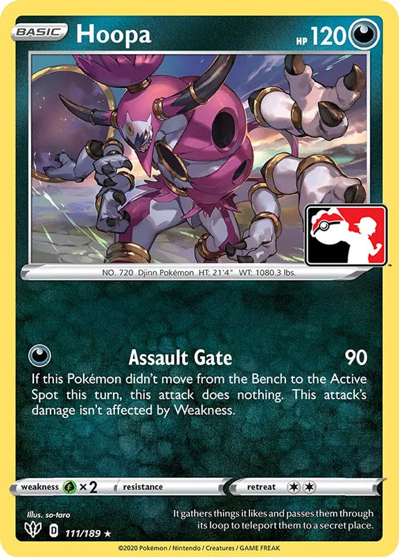 Hoopa (111/189) [Prize Pack Series One] | Jomio and Rueliete's Cards and Comics