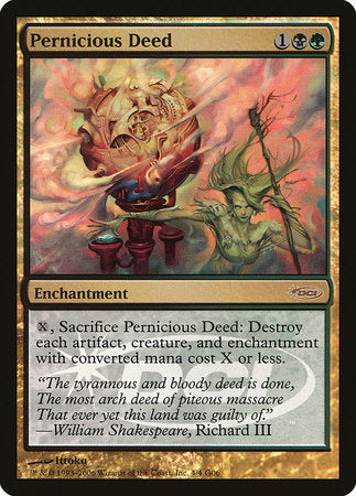 Pernicious Deed [Judge Gift Cards 2006] | Jomio and Rueliete's Cards and Comics