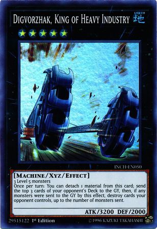 Digvorzhak, King of Heavy Industry [INCH-EN050] Super Rare | Jomio and Rueliete's Cards and Comics
