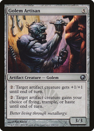 Golem Artisan [Scars of Mirrodin] | Jomio and Rueliete's Cards and Comics